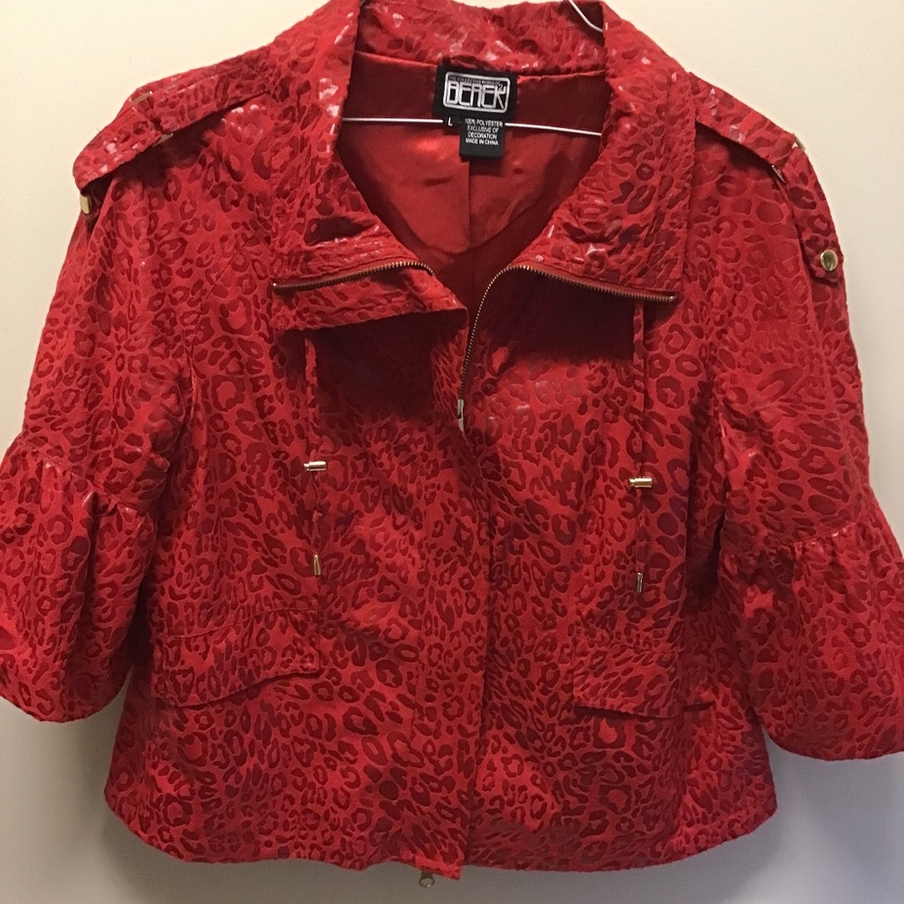 Red Berek2 jacket